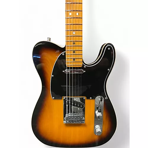 Used 2024 Fender American Ultra Luxe Telecaster 2 Tone Sunburst Solid Body Electric Guitar 2 Tone Sunburst - musicians--Friend