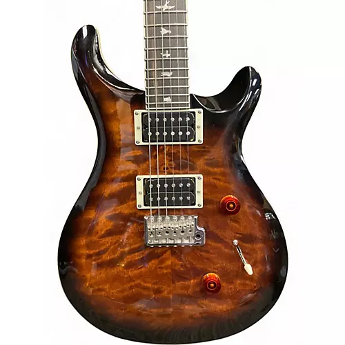 Used PRS SE Custom 24 Tobacco Burst Solid Body Electric Guitar Tobacco Burst - musicians--Friend
