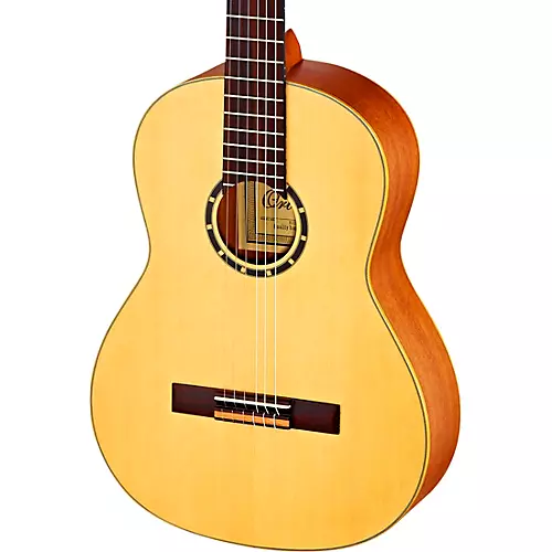 Ortega Family Series R121L Left-Handed Classical Guitar Satin Natural - musicians--Friend