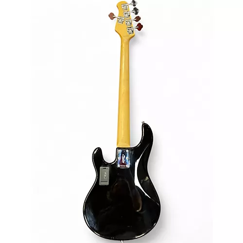 Used Sterling by Music Man sub stingray 5 Black Electric Bass Guitar Black - musicians--Friend