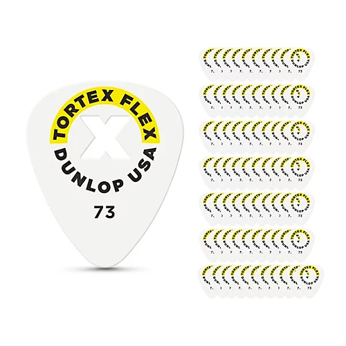 Dunlop Tortex Flex X Pick 1.0 mm 72 Pack - musicians--Friend