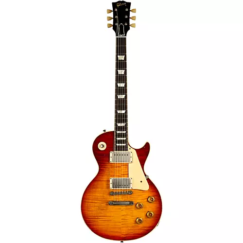 Gibson Custom 1959 Les Paul Standard Reissue Limited Edition Murphy Lab with Brazilian Rosewood Fingerboard Electric Guitar Tom's Lemon - musicians--Friend