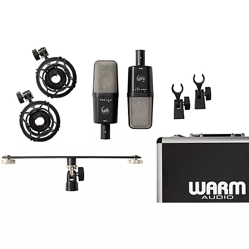 Warm Audio Warm Audio WA-14SP Authentic Recreation Of The Most Truthful Studio Mic Of All Time In Sequential Pair - musicians--Friend