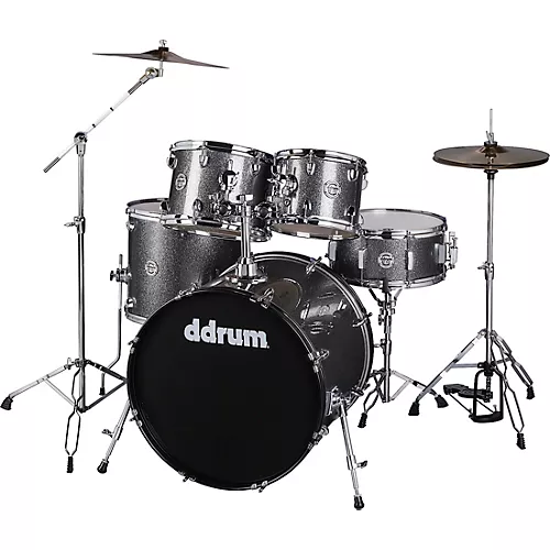 ddrum D2 5-Piece Complete Drum Kit Deep Aqua Sparkle - musicians--Friend