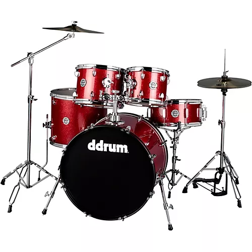 ddrum D2 5-Piece Complete Drum Kit Deep Aqua Sparkle - musicians--Friend