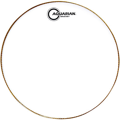 Aquarian Ice White Reflector Drum Head 18 in. - musicians--Friend