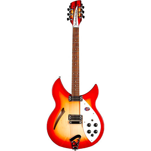 Rickenbacker 330/12 Electric Guitar Fireglo - musicians--Friend
