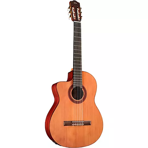 Cordoba C5-CE Left-Handed Nylon-String Acoustic-Electric Guitar Natural - musicians--Friend