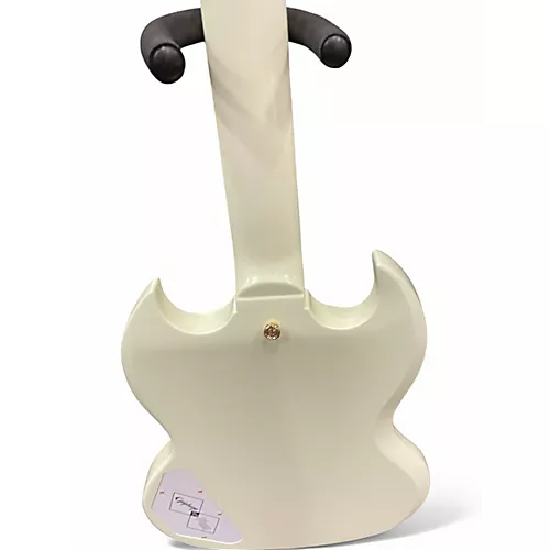 Used Epiphone 1963 LES PAUL INSPIRED Classic White Solid Body Electric Guitar Classic White - musicians--Friend