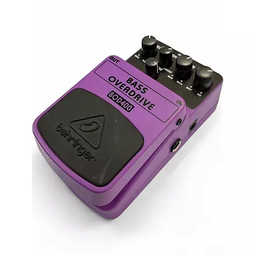 Used Behringer BOD400 Bass Overdrive Bass Effect Pedal - musicians--Friend