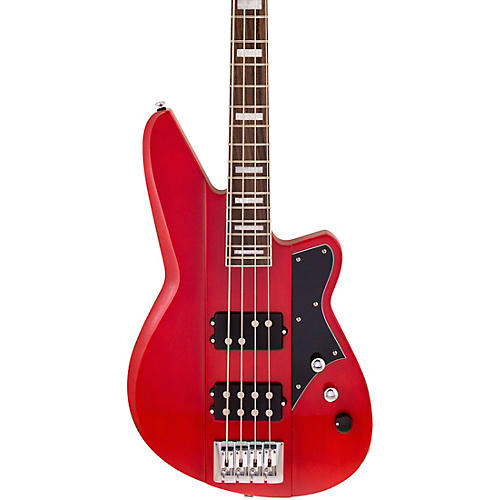 Reverend Thundergun Electric Bass Transparent Cherry - musicians--Friend
