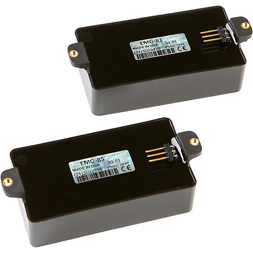 EMG ZW Zakk Wylde 81/85 Humbucker Set Black - musicians--Friend