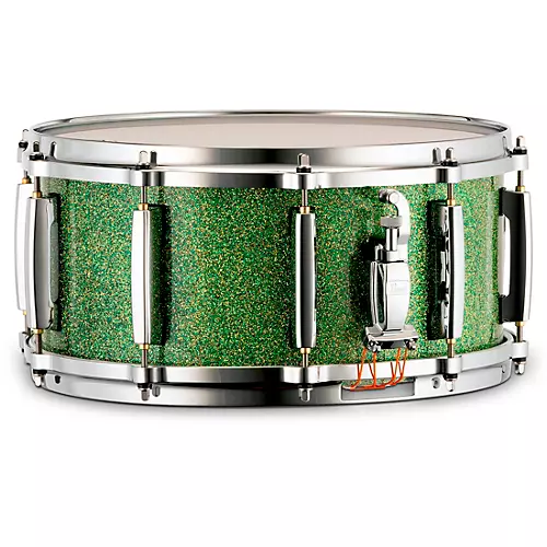 Pearl Masters Maple Snare Drum 14 x 6.5 in. Matte Olive Burst - musicians--Friend