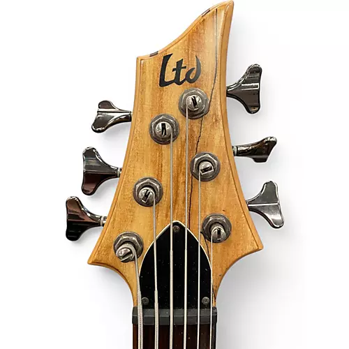 Used ESP LTD B-206SM Natural Electric Bass Guitar Natural - musicians--Friend