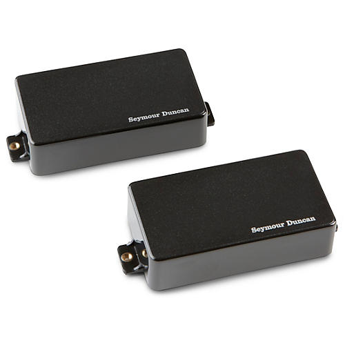 Seymour Duncan AHB-1s Blackouts Active Humbucker Pickup Set, Black - musicians--Friend