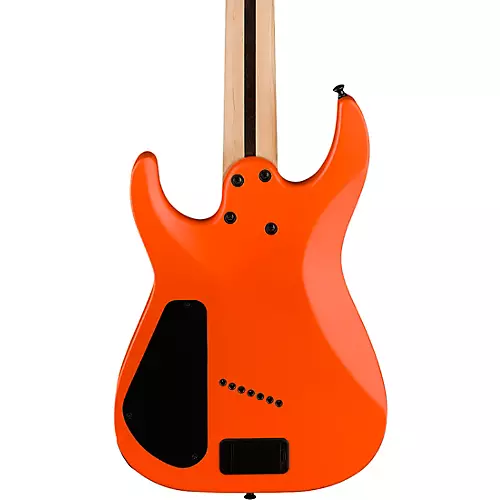 Jackson Pro Plus Dinky DK Modern HT7 MS 7-String Electric Guitar Satin Orange Crush - musicians--Friend