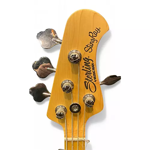 Used Sterling by Music Man CLASSIC STINGRAY RAY24 Butterscotch Electric Bass Guitar Butterscotch - musicians--Friend