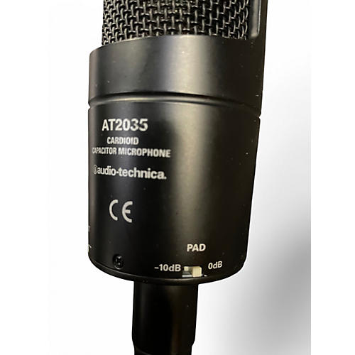 Used Audio-Technica AT2035 Condenser Microphone - musicians--Friend