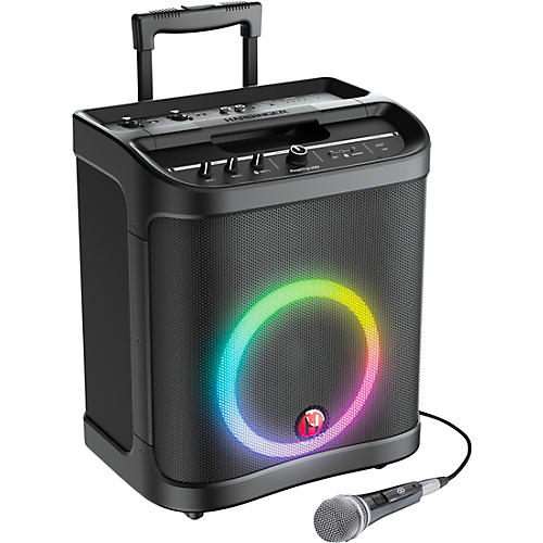 Harbinger RoadTrip 100 Mobile Sound System With Lights, Microphone & Battery Power - musicians--Friend
