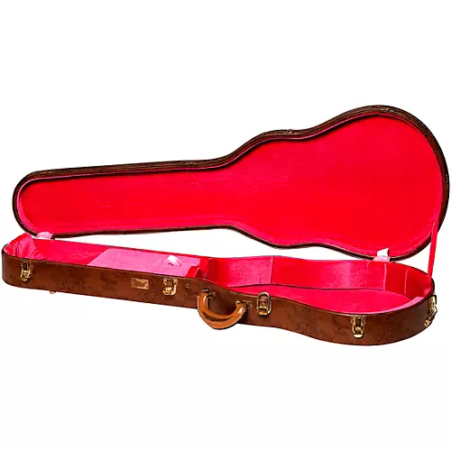 Gibson Lifton Historic 5-Latch Brown/Pink Hardshell Case for Les Paul Aged - musicians--Friend