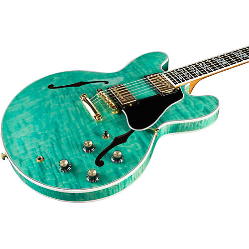 Gibson ES Supreme Semi-Hollow Electric Guitar Seafoam Green - musicians--Friend