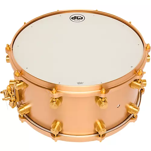 DW MFG True Cast Bronze Snare Drum 14 x 7 in. - musicians--Friend