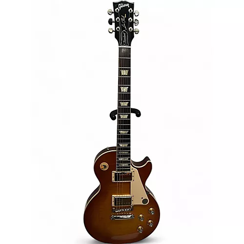 Used Gibson Les Paul Standard Honey Burst Solid Body Electric Guitar Honey Burst - musicians--Friend