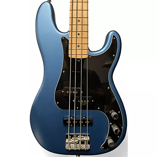 Used 2019 Fender American Performer Precision Bass Lake Placid Blue Electric Bass Guitar Lake Placid Blue - musicians--Friend