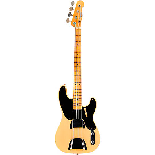 Fender Custom Shop Limited-Edition 1951 Precision Bass Journeyman Relic Bass Guitar Nocaster Blonde - musicians--Friend