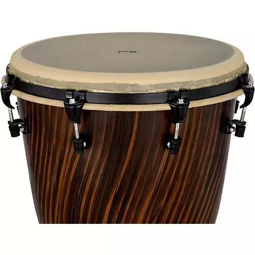 Pearl Top Tuned Djembe with Seamless Synthetic Shell 14 in. Artisan Straight Grain Limba - musicians--Friend