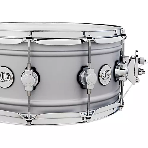 DW Design Series Aluminum Snare Drum 14 x 6.5 in. - musicians--Friend
