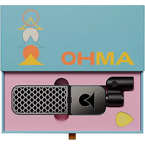 Ohma World Scales Ribbon Microphone Black & Black - musicians--Friend