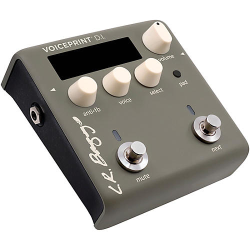 LR Baggs Voiceprint Acoustic DI With Voiceprint Technology EQ and Feedback Control Gray - musicians--Friend