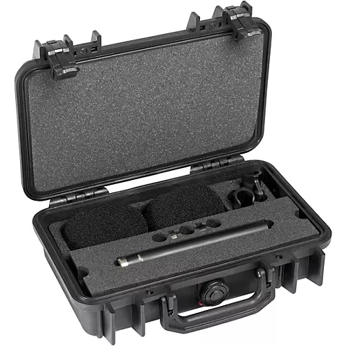 DPA Microphones d:dicate ST4006A Stereo Pair with Two 4006A with Clips and Windscreen in Peli Case - musicians--Friend