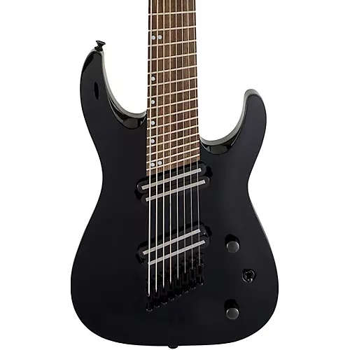 Jackson X Series Dinky Arch Top DKAF8 Multi-Scale 8-String Electric Guitar Gloss Black - musicians--Friend
