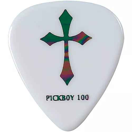 Pick Boy Heavy Metal Cross Celltex Guitar Picks .75 mm 10 Pack - musicians--Friend