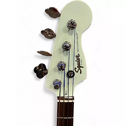 Used Squier Classic Vibe 1970S Precision Bass TEAL Electric Bass Guitar TEAL - musicians--Friend