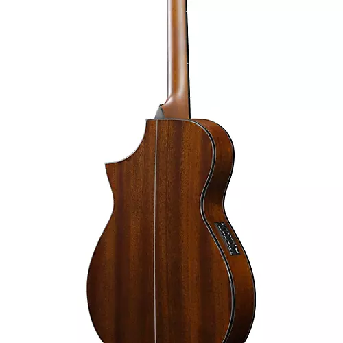 Ibanez AEWC32FM Thinline Acoustic-Electric Guitar Dark Green Sunset Fade - musicians--Friend