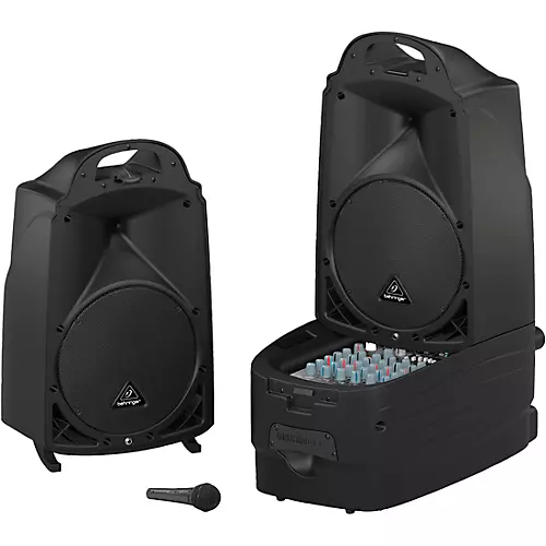Behringer Europort PPA2000BT 8-Channel Portable PA System - musicians--Friend