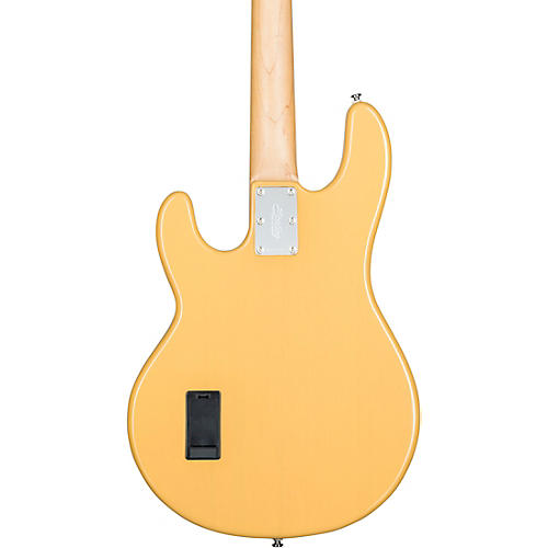 Sterling by Music Man StingRay Classic Ray24 Maple Fingerboard Electric Bass Butterscotch Black Pickguard - musicians--Friend