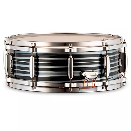 Pearl Masters Maple Pure Snare Drum 14 x 6.5 in. Black Oyster Swirl - musicians--Friend