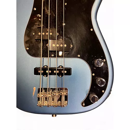 Used Fender American Performer Precision Bass Lake Placid Blue Electric Bass Guitar Lake Placid Blue - musicians--Friend