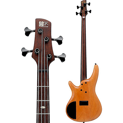 Ibanez Premium SR1350B 4-String Electric Bass Dual Mocha Burst Flat - musicians--Friend