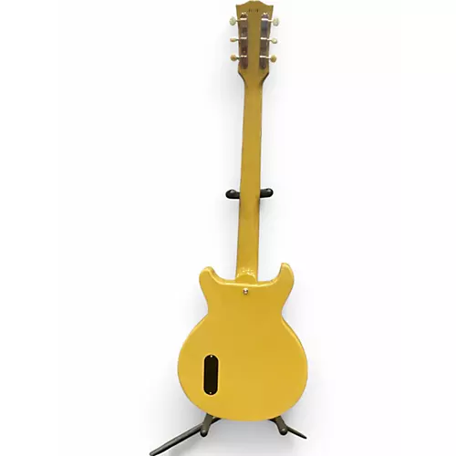 Used 2024 Gibson Custom 1958 Les Paul Jr VOS Double Cutaway TV Yellow Solid Body Electric Guitar TV Yellow - musicians--Friend