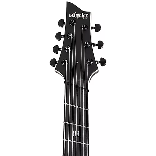 Schecter Guitar Research C-7 Multiscale SLS Elite Evil Twin Satin Black - musicians--Friend