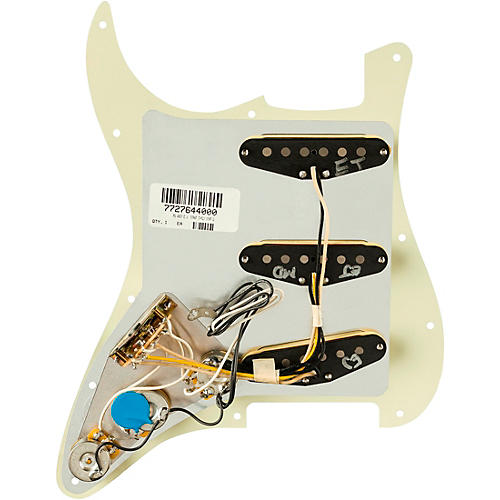 Fender Eric Johnson Signature 11-Hole Prewired Strat Pickguard Mint Green - musicians--Friend
