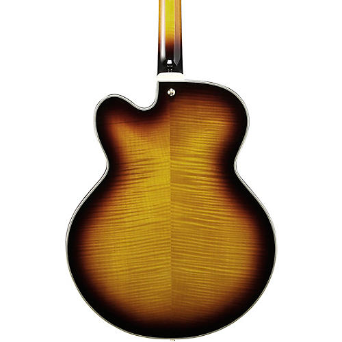 Ibanez Artcore Expressionist AF95FM Electric Guitar Antique Yellow Sunburst - musicians--Friend
