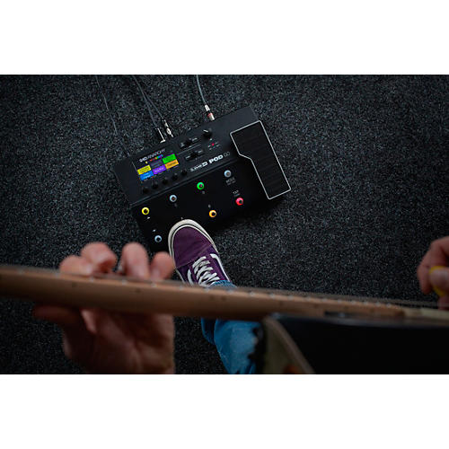 Line 6 POD Go Guitar Multi-Effects Processor Black - musicians--Friend