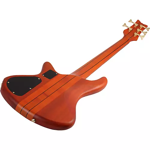 Schecter Guitar Research Stiletto Studio-5 Fretless Bass Satin Honey - musicians--Friend
