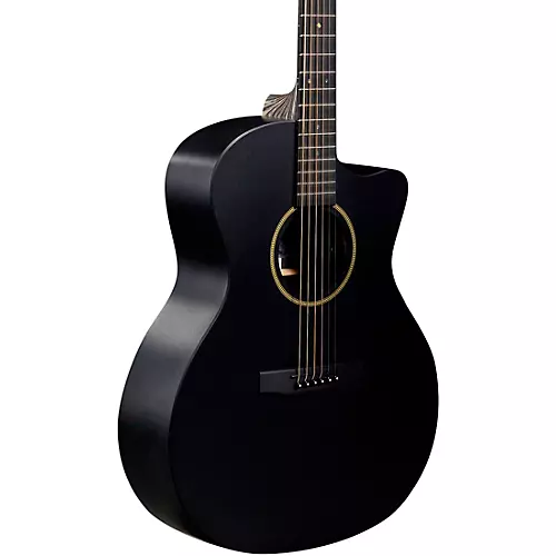 Martin GPCX1E X Series Grand Performance Acoustic-Electric Guitar Black - musicians--Friend